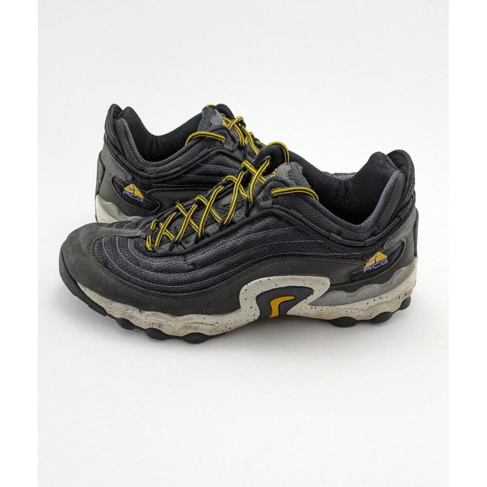 Mens Nike Air Skarn ACG Lakers Black University Gold Purple CD2189-002 Size 14